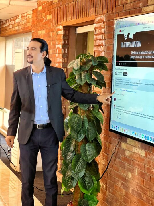 Digital Training & Teacher Entrepreneurs Ahmed Afridi