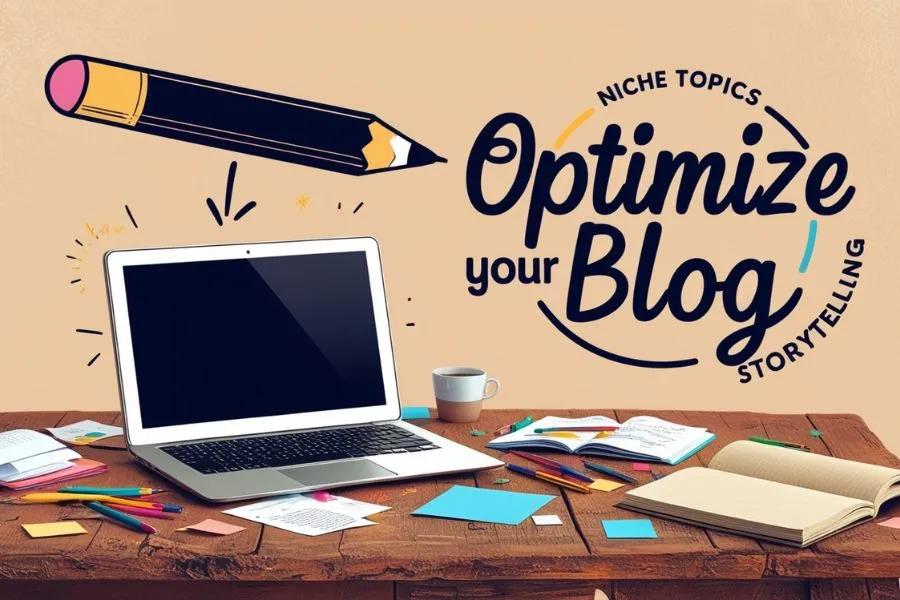 Blog Content Marketing Strategies: Optimize Blog with Niche Topics and Storytelling